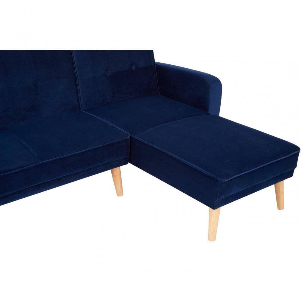 Amber 3 Seat Navy Sofa Bed