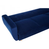 Amber 3 Seat Navy Sofa Bed