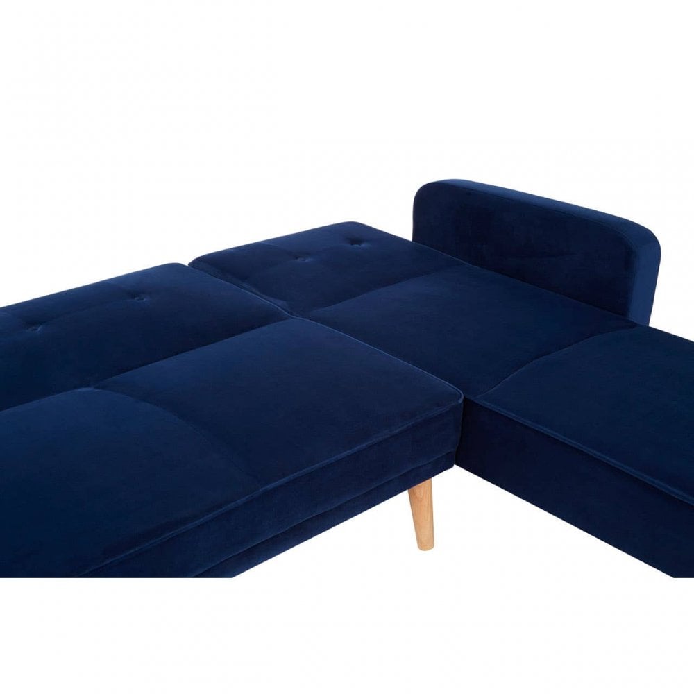 Amber 3 Seat Navy Sofa Bed