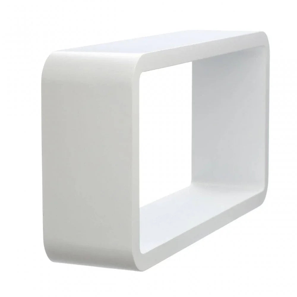 Arden Varied White Wall Cubes