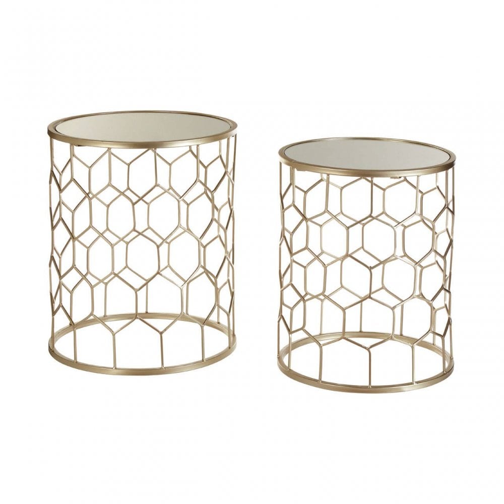 Verona Arcana Honeycomb Side Tables