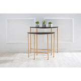 Verona Lexa Half Round Console Tables
