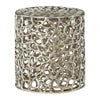 Verona Templar Stools With Silver Finish