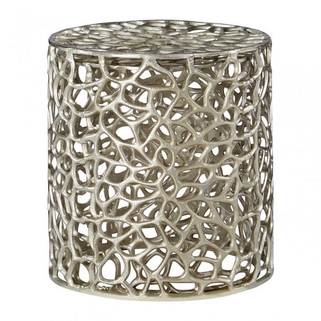 Verona Templar Stools With Silver Finish