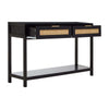 Astoria Black Wood Console Table
