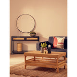 Astoria Black Wood Console Table