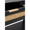 Astoria Black Wood Console Table