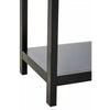 Astoria Black Wood Console Table