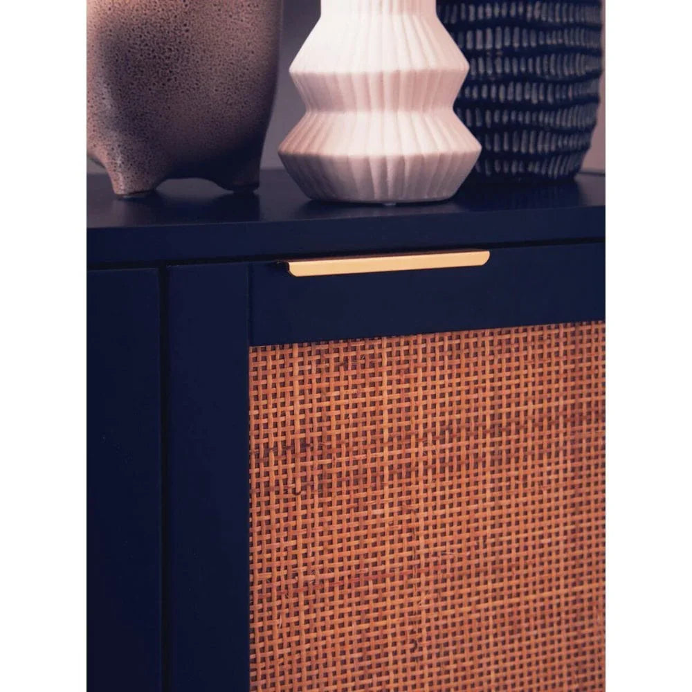 Astoria Black Wood Side Cabinet