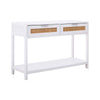 Astoria White Wood Console Table