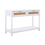 Astoria White Wood Console Table
