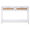 Astoria White Wood Console Table