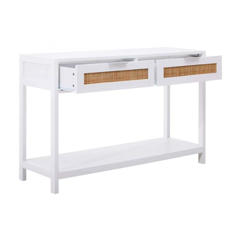 Astoria White Wood Console Table