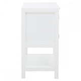 Astoria White Wood Side Cabinet