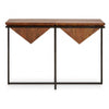 Pemberly Acacia Pyramid Console Table
