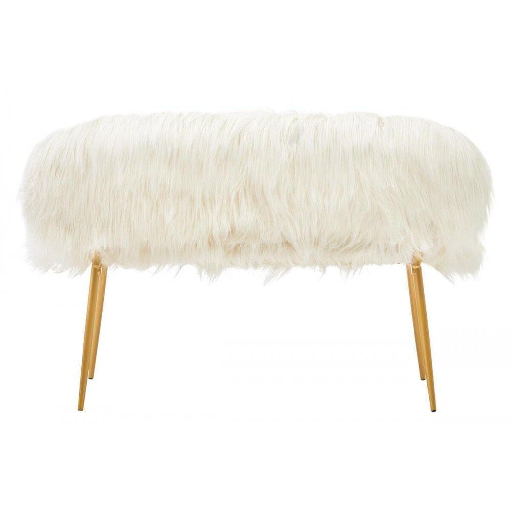 Westend Sofa With Gold Finish Legs