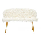 Westend Sofa With Gold Finish Legs