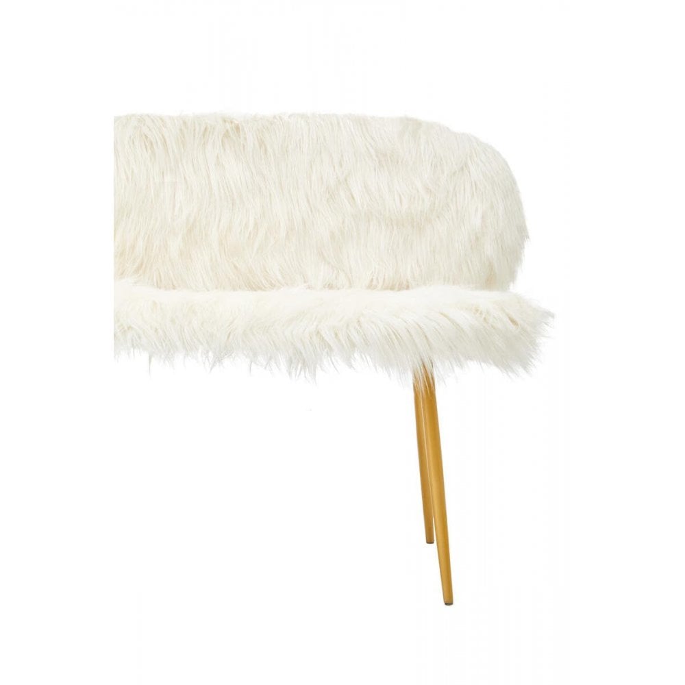 Westend Sofa With Gold Finish Legs