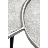 Westend Silver Top Side Table