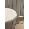 Westend Bar And Grey Velvet Stools Set