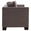 Westend 2 Seat Viola Brown Sofa