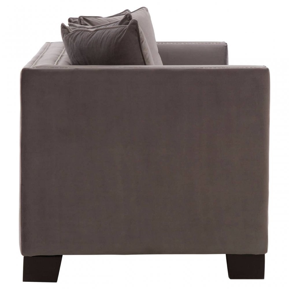 Westend 2 Seat Viola Brown Sofa