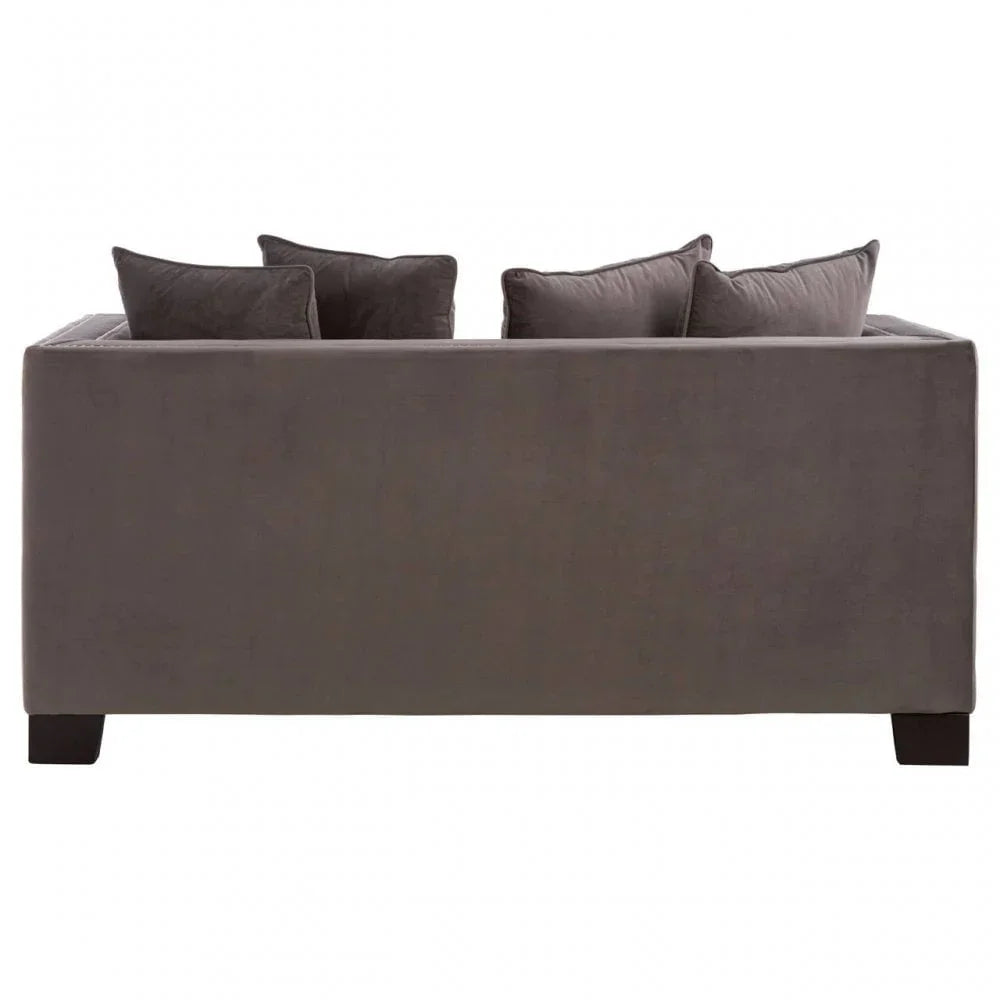 Westend 2 Seat Viola Brown Sofa