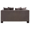 Westend 2 Seat Viola Brown Sofa