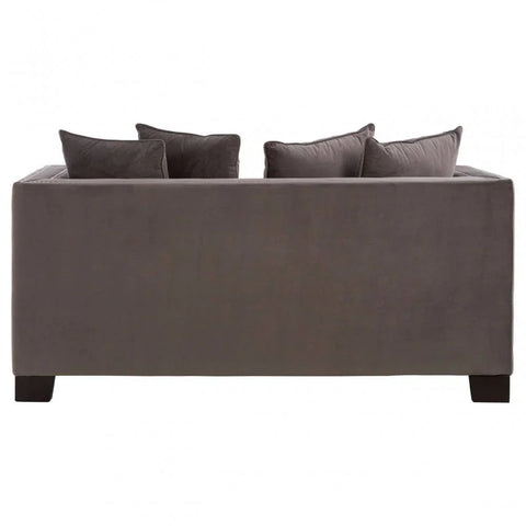 Westend 2 Seat Viola Brown Sofa