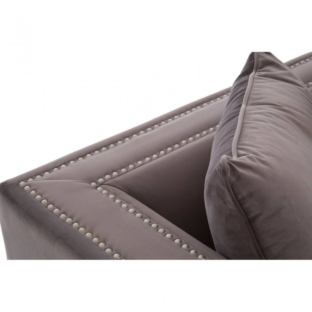 Westend 2 Seat Viola Brown Sofa