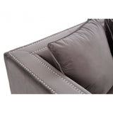 Westend 3 Seat Viola Grey Sofa