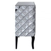 Westend Silver Finish Cabinet