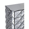 Westend Silver Finish Cabinet