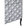 Westend Silver Finish Cabinet