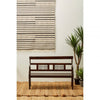 Westend Dark Sheesham Wood Bench