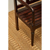 Westend Dark Sheesham Wood Bench