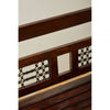 Westend Dark Sheesham Wood Bench