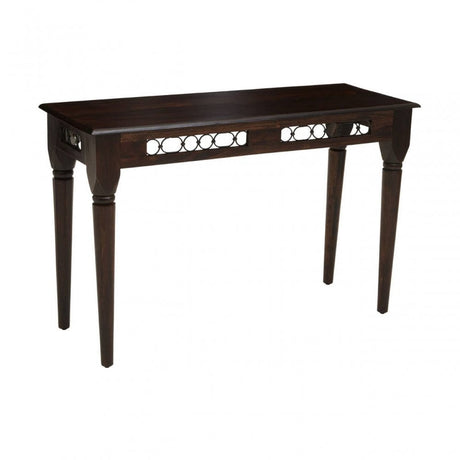 Westend Dark Sheesham Wood Console Table
