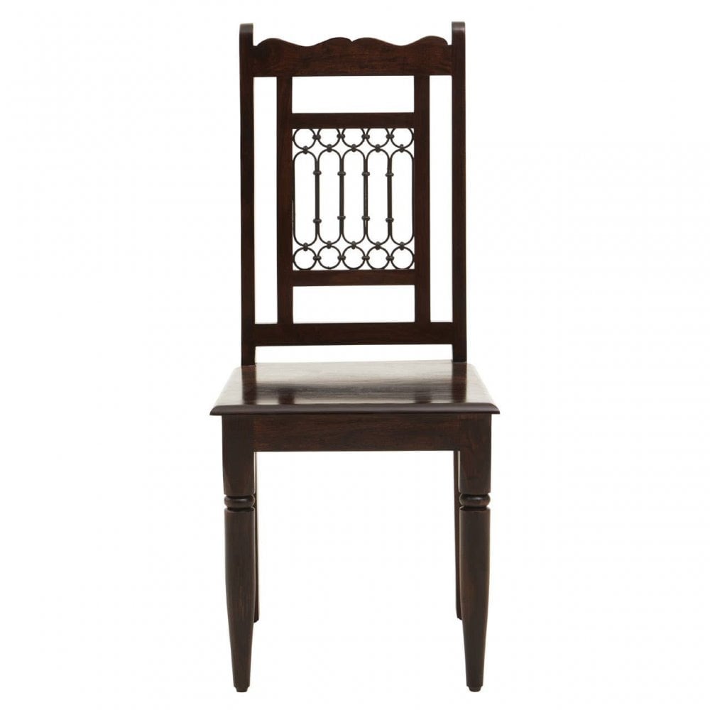 Westend Dark Sheesham Wood Dining Chair