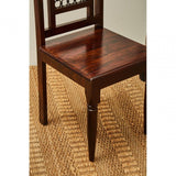 Westend Dark Sheesham Wood Dining Chair