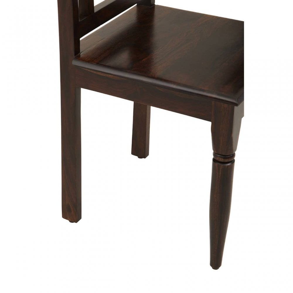Westend Dark Sheesham Wood Dining Chair