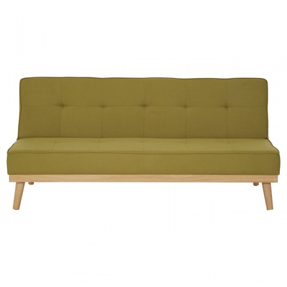 Nexus 3 Seat Green Sofa Bed