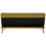 Nexus 3 Seat Green Sofa Bed