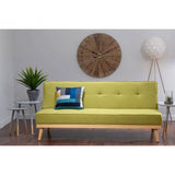 Nexus 3 Seat Green Sofa Bed