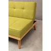 Nexus 3 Seat Green Sofa Bed