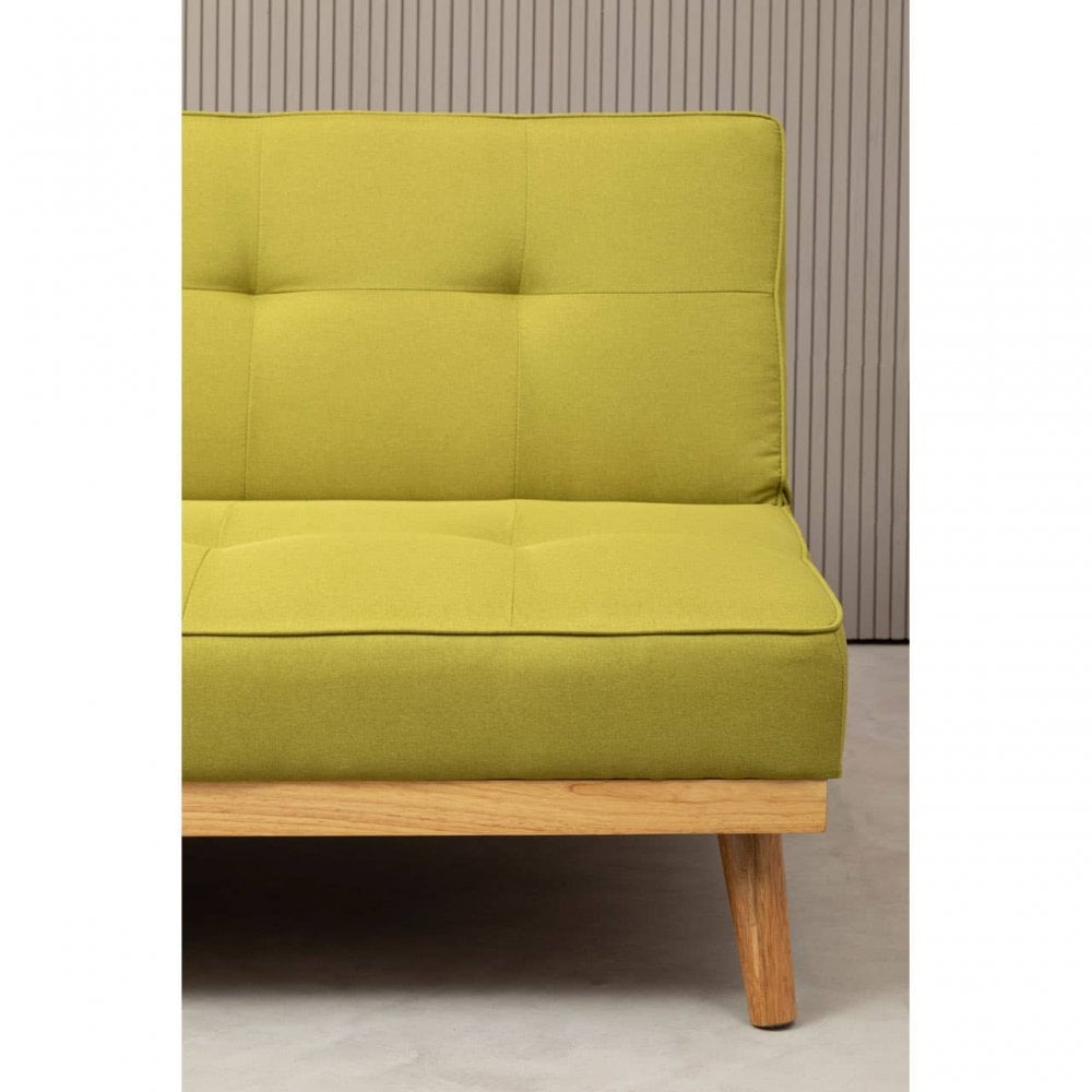 Nexus 3 Seat Green Sofa Bed