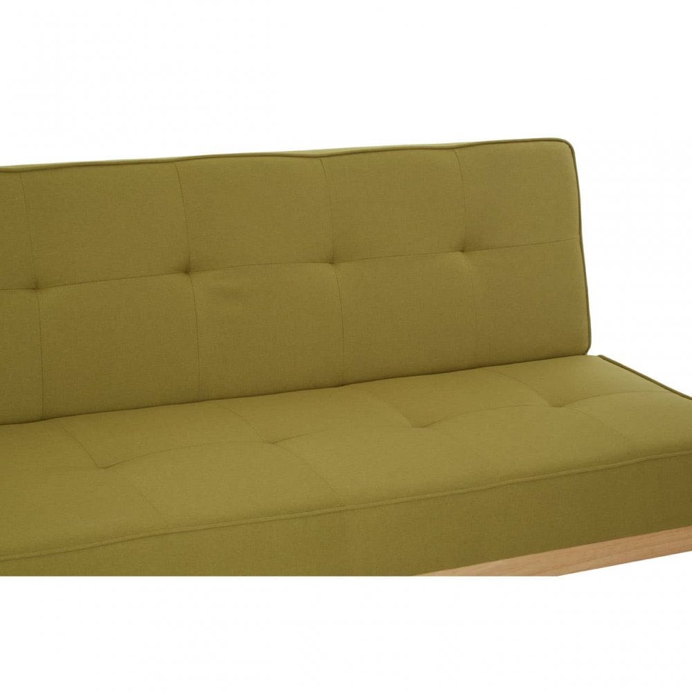 Nexus 3 Seat Green Sofa Bed