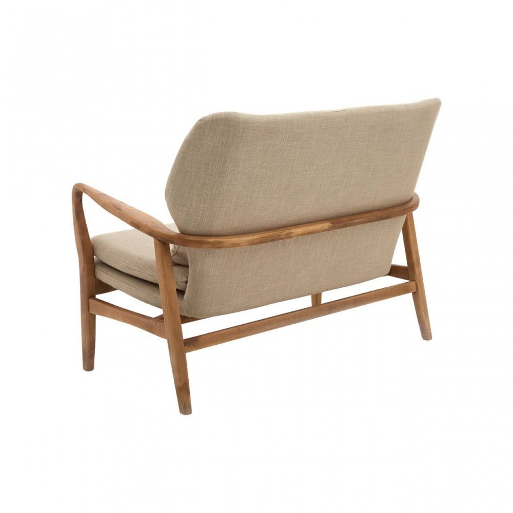Nexus Birch Wood Frame 2 Seat Sofa