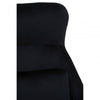 Nexus Black Velvet Armchair