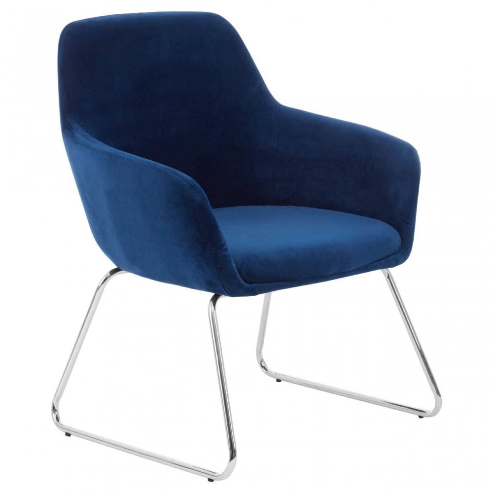 Nexus Blue Fabric Chair